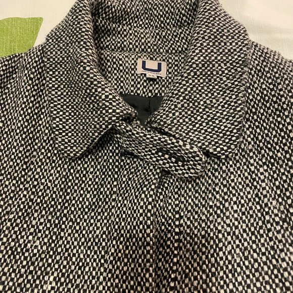 Adolfo Dominguez Women Wool Coat Size 8 Medium - Picture 3 of 12